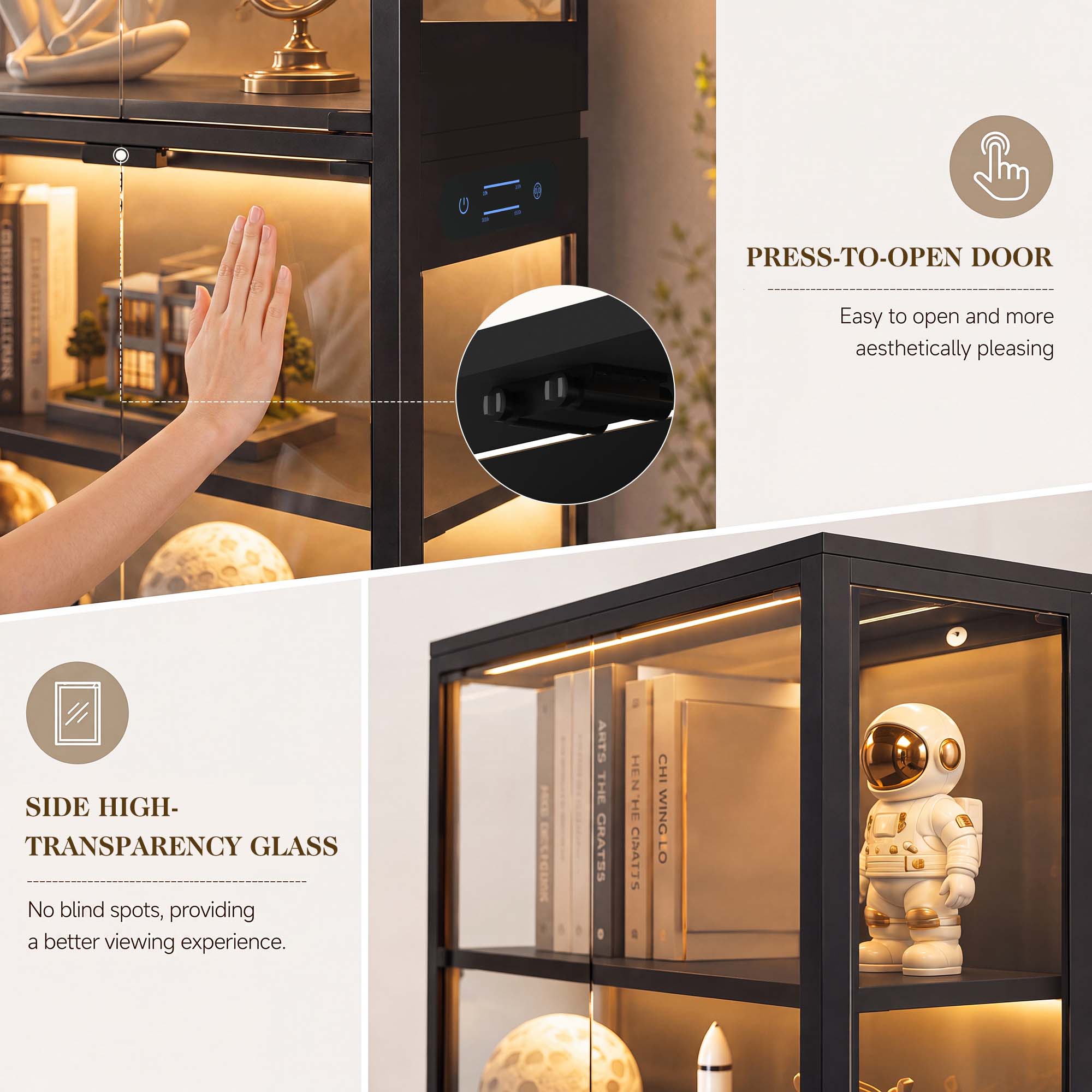 ตู้โชว์ 5 ชั้น TCGBKAF พร้อมปร - Home Office For บทวิจารณ์และราคา