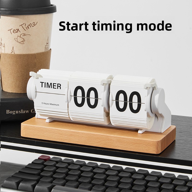 นาฬิกาตั้งโต๊ะไม้สไตล์วินเทจ แ - Home Office Minimalist บทวิจารณ์และราคา