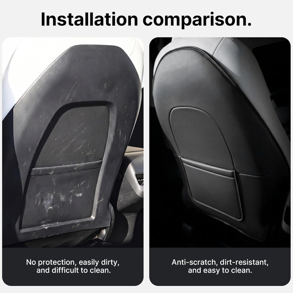 แผ่นกันรอยเบาะหลังรถยนต์ Tesla - Mesh Back Cushion บทวิจารณ์และราคา