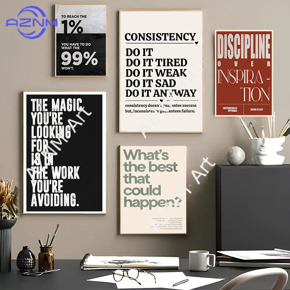 คำคมสร้างแรงบันดาลใจแบบมินิมอล - Home Office Minimalist บทวิจารณ์และราคา