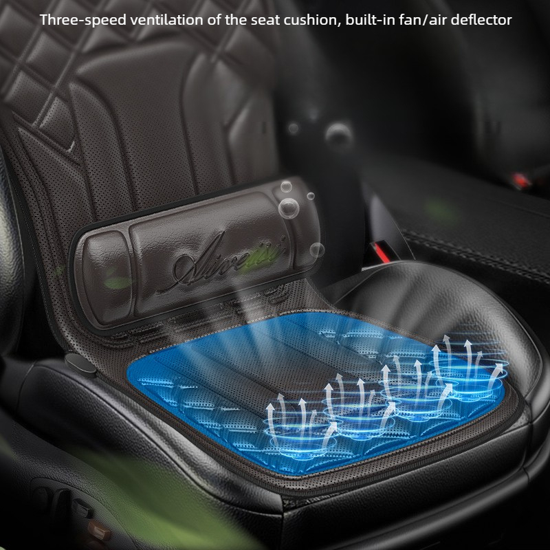 เบาะนวดอเนกประสงค์สำหรับรถยนต์ - Mesh Back Cushion บทวิจารณ์และราคา