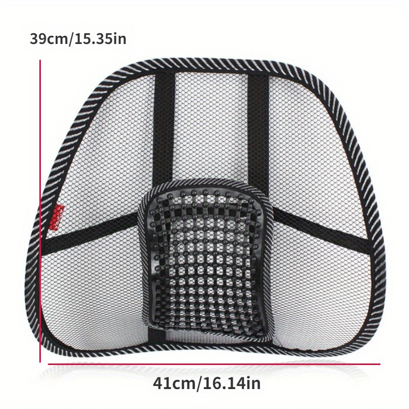 แผ่นรองหลังในรถยนต์แบบระบายอาก - Mesh Back Cushion บทวิจารณ์และราคา