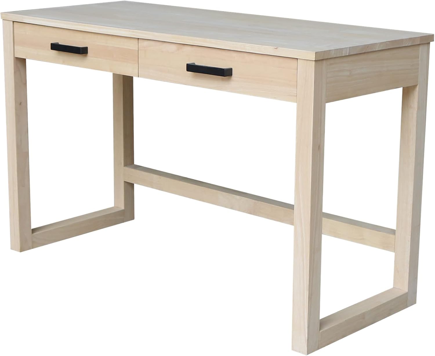 โต๊ะทำงานไม้เนื้อแข็งพร้อมลิ้น - Home Office With Two Desks บทวิจารณ์และราคา