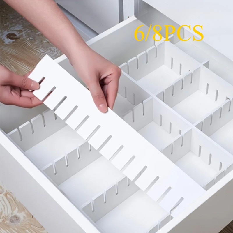 แผ่นกั้นลิ้นชักพลาสติกหนา ตัดไ - Home Office Desk With Drawers บทวิจารณ์และราคา