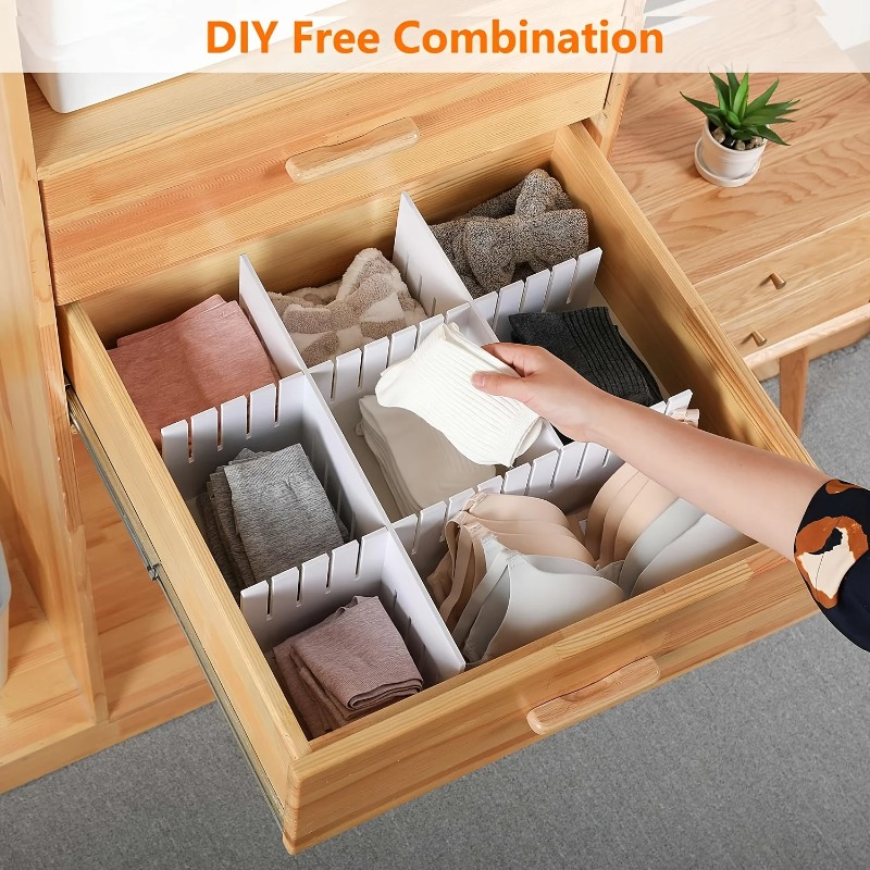 แผ่นกั้นลิ้นชักพลาสติกหนา ตัดไ - Home Office Desk With Drawers บทวิจารณ์และราคา