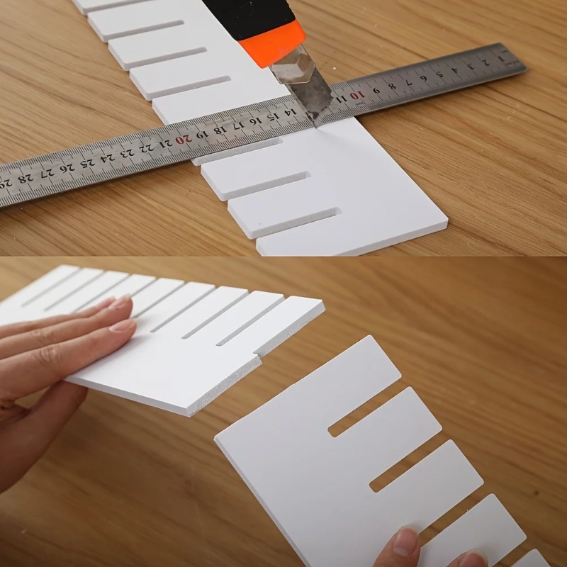 แผ่นกั้นลิ้นชักพลาสติกหนา ตัดไ - Home Office Desk With Drawers บทวิจารณ์และราคา