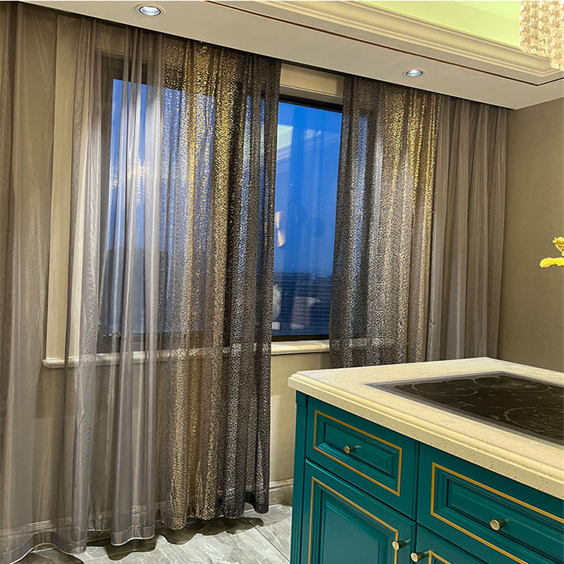 โมเดิร์นหรูหราสีดําทองSequined - Home Office Industrial Style บทวิจารณ์และราคา