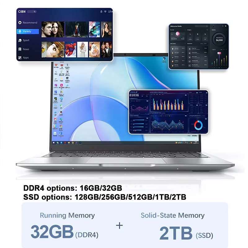 โน้ตบุ๊คบางเฉียบรุ่นใหม่ ขนาด  - Home Office Windows บทวิจารณ์และราคา