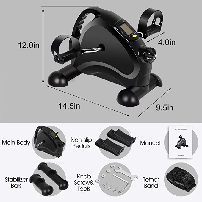 จักรยานทรงรีขนาดเล็กใต้โต๊ะ อุ - Home Office Equipment บทวิจารณ์และราคา