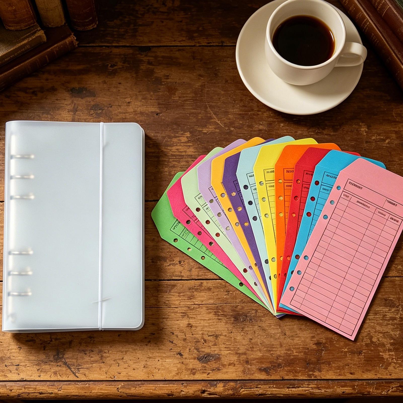 สมุดบัญชีพร้อมซองใส่เงินสด 12  - Home Office Budget บทวิจารณ์และราคา