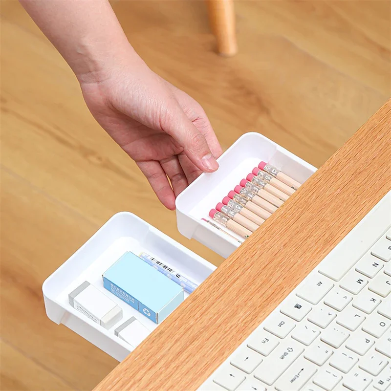 กล่องเก็บของแบบซ่อนพร้อมกาวในต - Home Office Desk With Drawers บทวิจารณ์และราคา