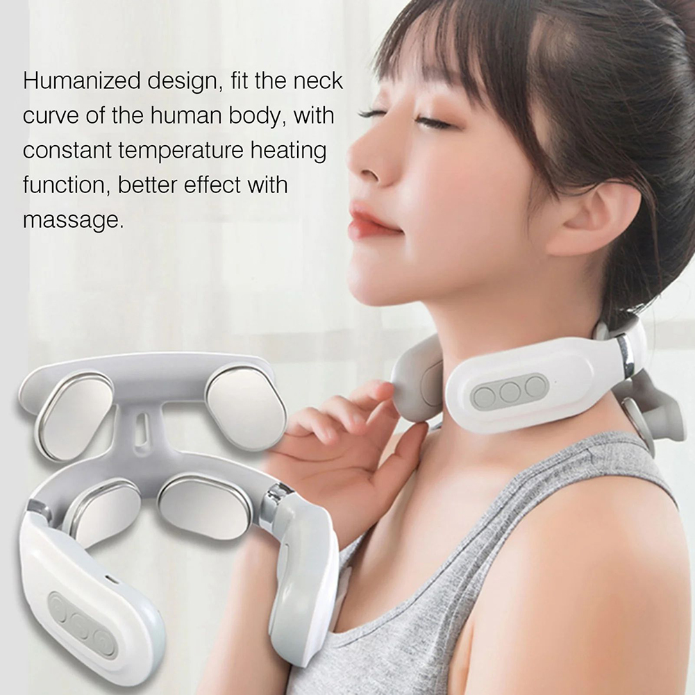 เครื่องนวดหลังแบบพกพา 4 หัวสั่ - Home Office Head บทวิจารณ์และราคา