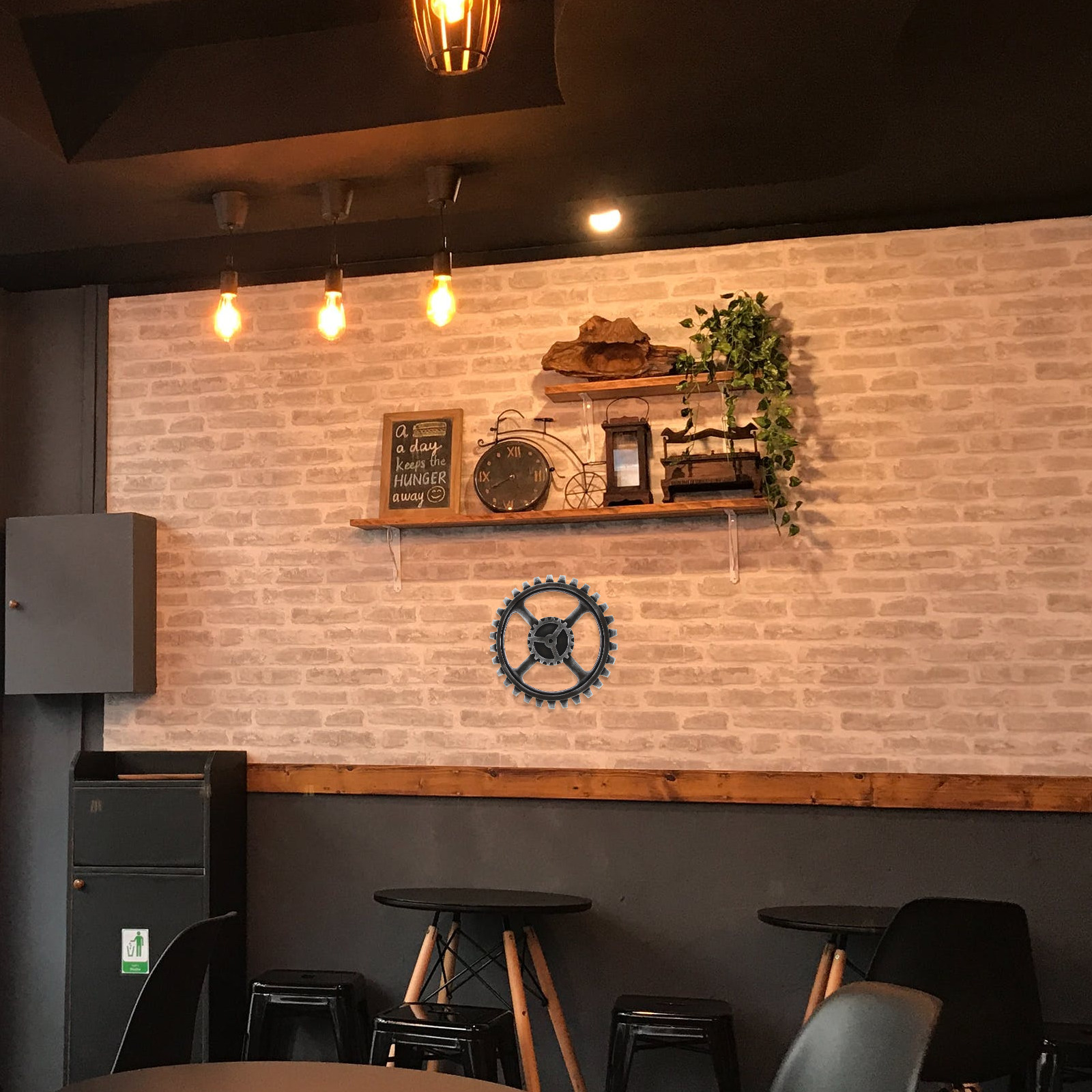 ของตกแต่งผนังรูปเฟืองเกียร์สไต - Home Office Industrial Style บทวิจารณ์และราคา