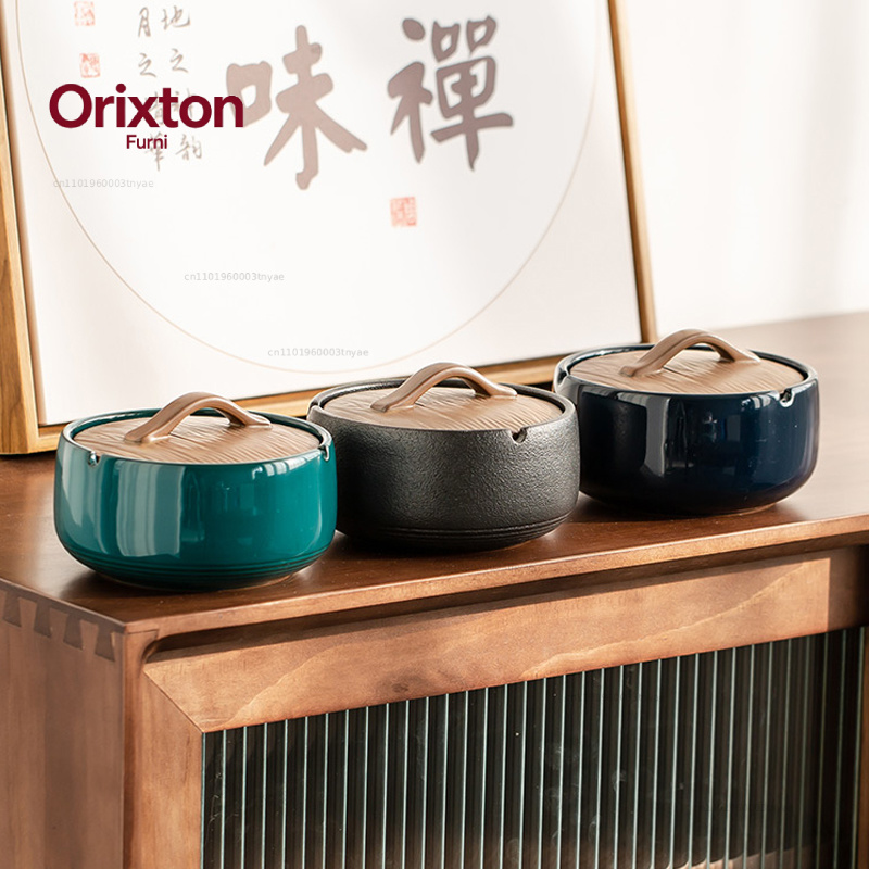 ที่เขี่ยบุหรี่เซรามิกแบบเรียบง - Home Office Trend บทวิจารณ์และราคา