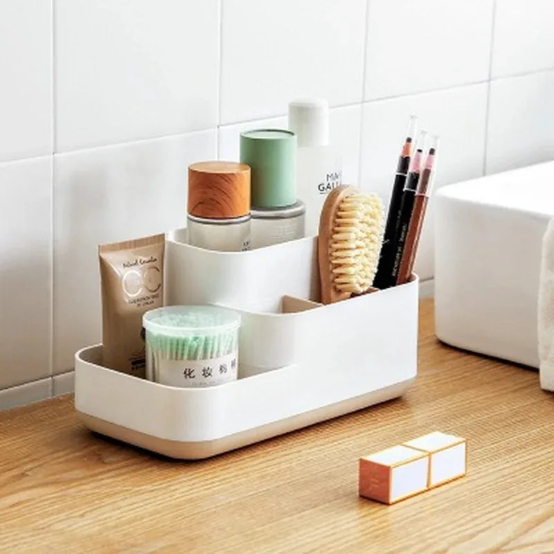 กล่องเก็บเครื่องสำอางออลอินวัน - Home Office Desk With Drawers บทวิจารณ์และราคา
