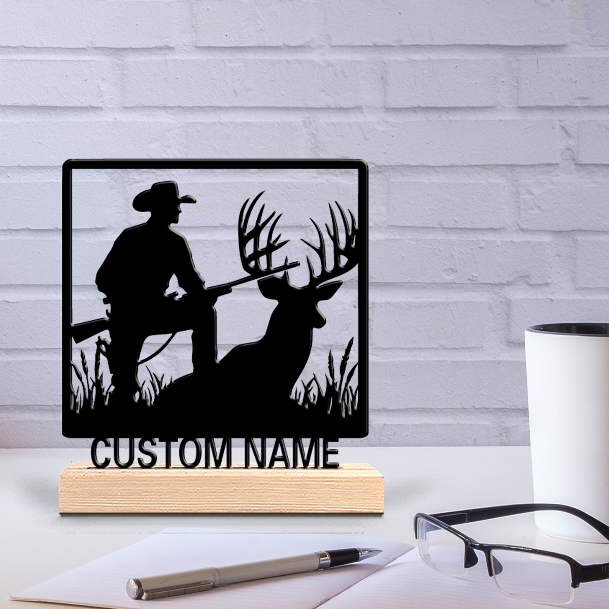 รูปปั้นกวางโลหะแบบใหม่ 1 ชิ้น  - Home Office Industrial Style บทวิจารณ์และราคา