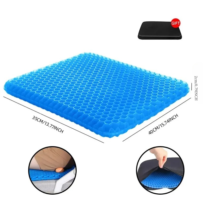 เบาะรองนั่งเจลหนาพิเศษ ระบายอา - Mesh Back Cushion บทวิจารณ์และราคา