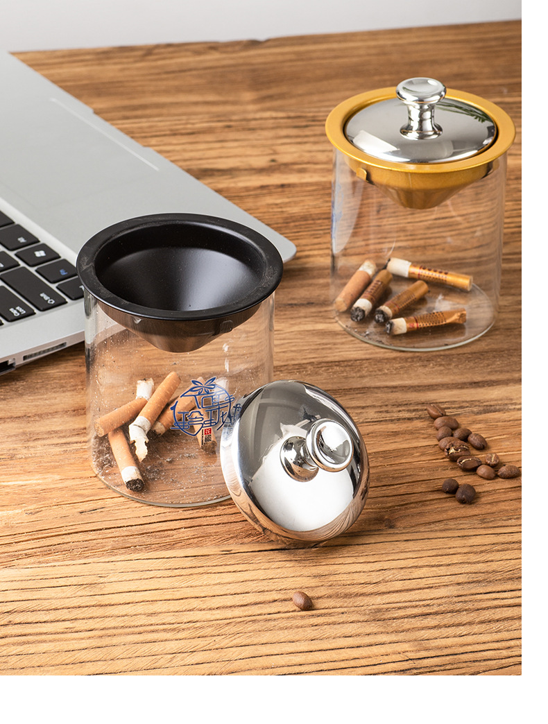 สแตนเลสสตีล Ashtray Home Anti- - Home Office Trend บทวิจารณ์และราคา