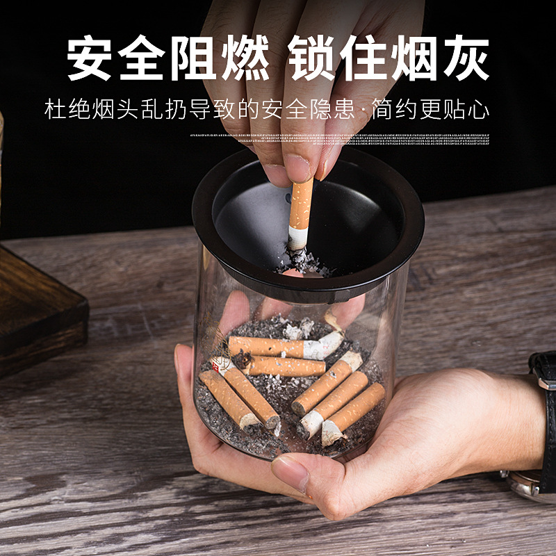 สแตนเลสสตีล Ashtray Home Anti- - Home Office Trend บทวิจารณ์และราคา