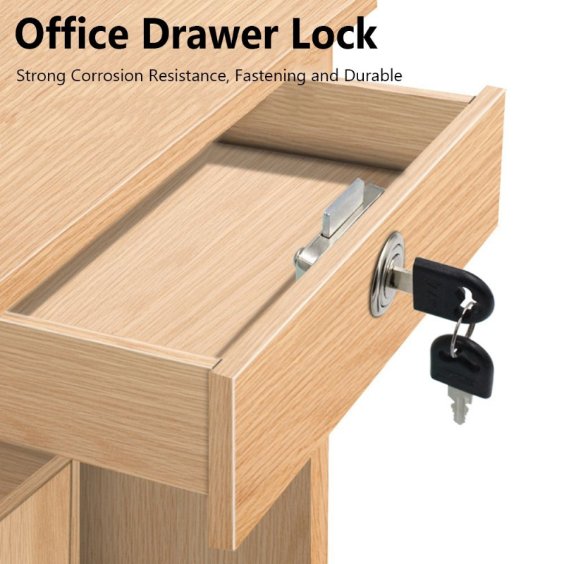 กุญแจกันขโมยโลหะผสมสังกะสีพร้อ - Home Office Desk With Drawers บทวิจารณ์และราคา