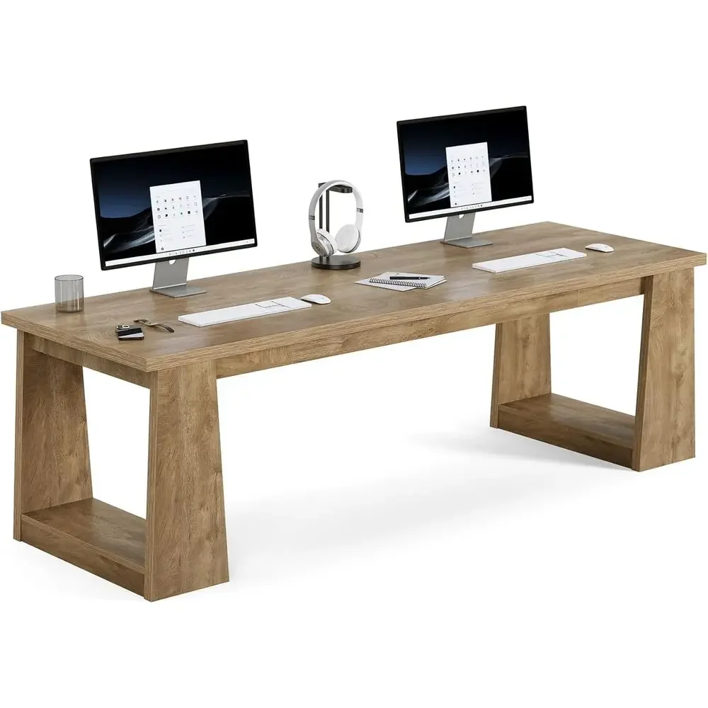 โต๊ะทำงานสำนักงานที่บ้านสำหรับ - Home Office With Two Desks บทวิจารณ์และราคา