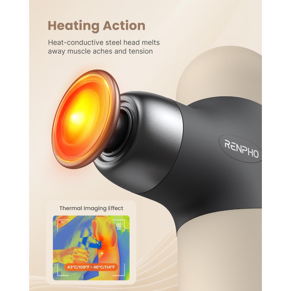 ปืนนวดความร้อน: 4 ระดับความเร็ - Home Office Head บทวิจารณ์และราคา