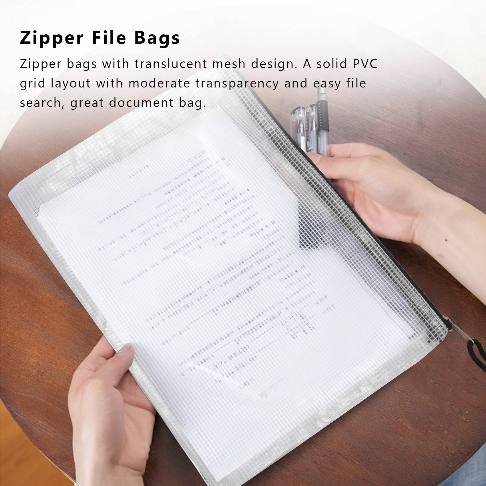 20 ชิ้น B5 ซิปกระเป๋าเอกสาร, ก - Home Office Bagas บทวิจารณ์และราคา