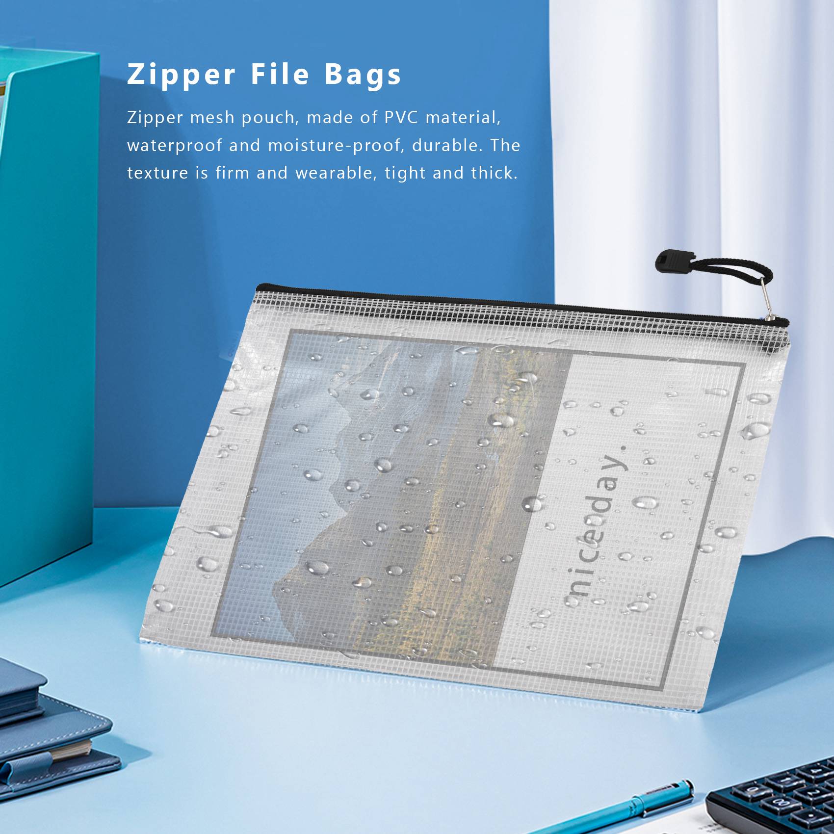 20 ชิ้น B5 ซิปกระเป๋าเอกสาร, ก - Home Office Bagas บทวิจารณ์และราคา